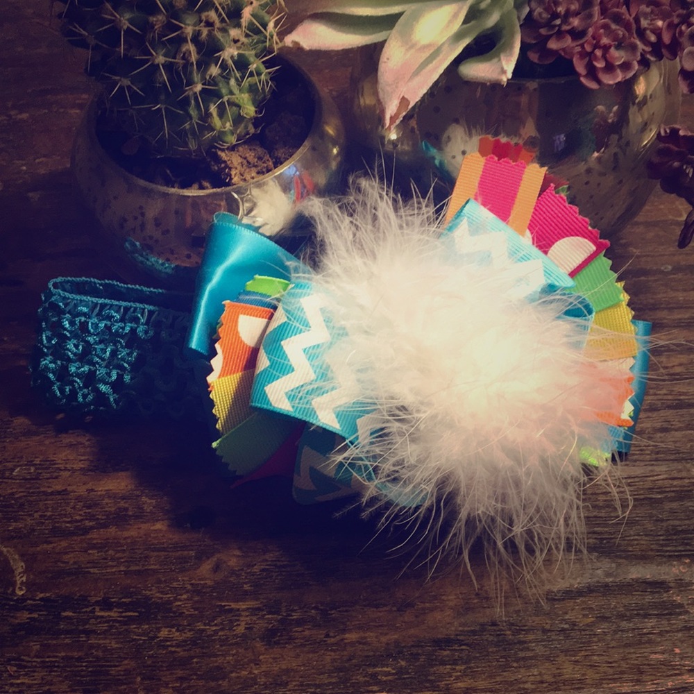 Colorful baby headband